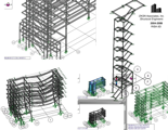 2006 Multistory Steel Structure analysis in Risa-3D